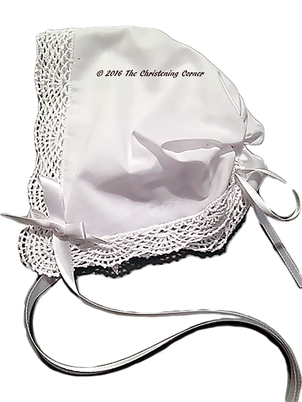 Shell Lace Cotton Magic Hankie Bonnet for Baby