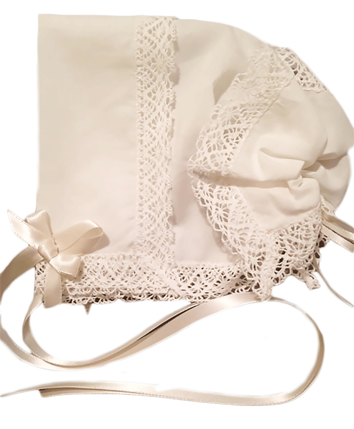 Park Avenue Lace Magic Hankie Bonnet