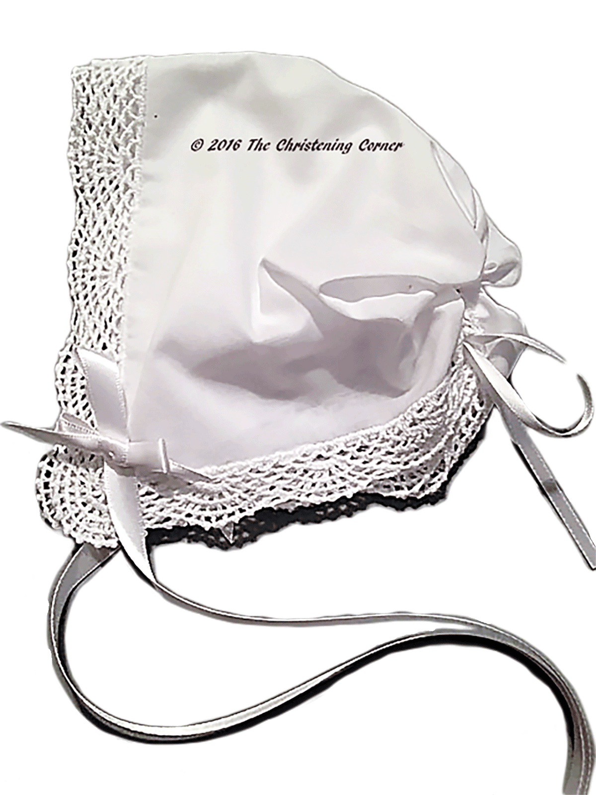 Shell Lace Cotton Magic Hankie Bonnet for Baby