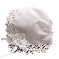 Country Abbey Lace Keepsake Handkerchef Bonnet