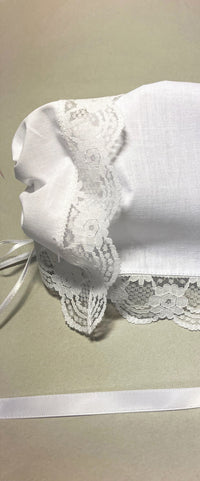 Regal Lace Christening Magic Hankie Bonnet