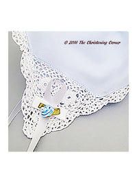 Bonnie Lace Keepsake Bonnet - blue