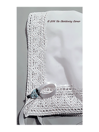 Chapel Lace Magic Baby Hankie Bonnet