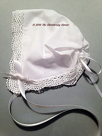Shell Lace Cotton Magic Hankie Bonnet for Baby