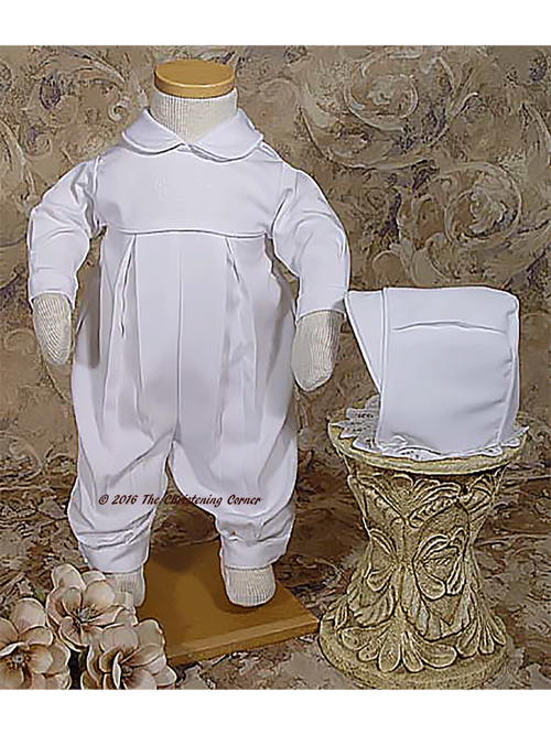 Pleated Irish Christening Outfit