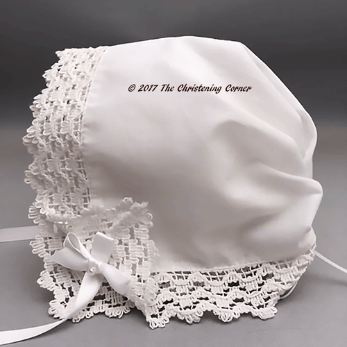 Country Abbey Lace Hankie Bonnet