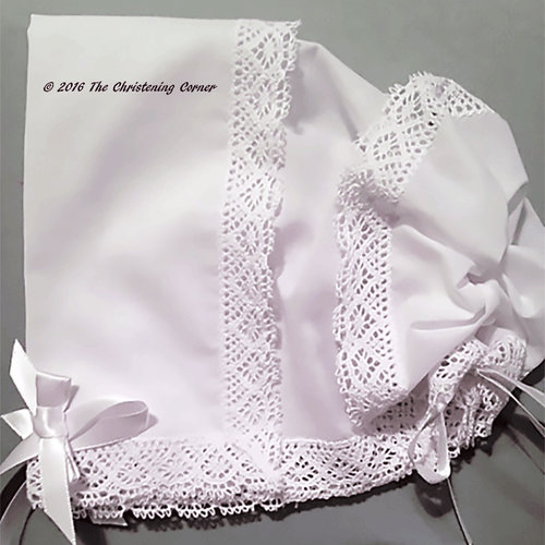 Park Avenue Lace Hankie Bonnet